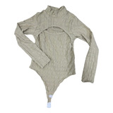 Body Manga Longa Decote Feminino Premium Blogueira Inverno