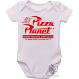 Body Roupa Criança Nenê Bebê Pizza