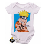 Body Roupa Nenê Bebê Manga Naruto
