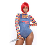Body Sexy De Fantasia De Chucky Para Boneca Feminina De A