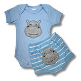Body Shorts Conjunto Para Bebes Premium Roupa 100 Algodão