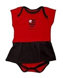 Body Vestido Flamengo Infantil Torcida Baby