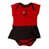 Body Vestido Flamengo Infantil
