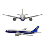 Boeing 787 Avião Miniatura