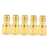 Bognajin 5pcs SMA Macho Para RP SMA Fêmea RF Adaptador Coaxial Conector Conjunto Para Antena GPS Estações Base Cabos Conjuntos