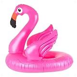 Boia Bote Assento Inflável Flamingo Infantil