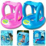 Boia Bote Bebe Infantil Inflável Piscina Cobertura Proteção