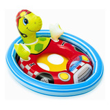 Boia Bote Bichinhos Com Assento Infantil Para Piscina Intex