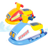 Boia Bote Jet Ski Inflável Infantil Piscina Scooter Menina
