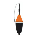 Bóia Cevadeira Kuro 52gr Copo Preto Jr Pesca Cor Laranja