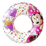 Boia Circular Inflável Infantil 56Cm Da Minnie Para Meninas Salva Vidas Redondo Até 30kg Praia E Piscina Para Crianças