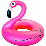 Boia Flamingo Gigante Grande Piscina Praia Inflável 120cm