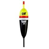 Boia Iluminada Thill Splash Brite Para Pesca Flutuador Deslizante Central Ilumina Em Contato Com água GG Amarelo Vermelho Preto
