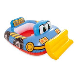 Boia Infantil Inflável Para Bebe Bote Kiddie Escavadeira