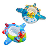 Boia Infantil Inflavel Piscina Criança Bote Bebe Volante Cor Avião Robo