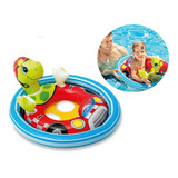 Boia Infantil Intex Baby Bote Minha Primeira Boia Bichinho