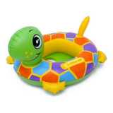 Boia Infantil Pezinho Tartaruga Bebe Menino Piscina Fralda