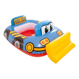 Bóia Inflável Bote Trator Baby Kiddie Intex