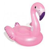 Boia Inflável Divertida De Flamingo De