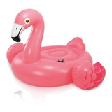 Boia Inflável Fashion Bote Flamingo Gigante 203cm Intex