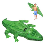 Boia Inflável Infantil Jacare Praia Piscina Crocodilo Verão