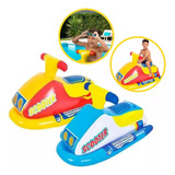 Boia Inflável Jet Ski Scooter Infantil Para Praia Piscina