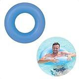 Boia Inflável Neon 90 Cm Redonda Piscina Praia Azul Neon Infantil