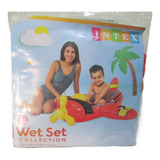 Bóia Inflável Piscina Intex Infantil Avião 3 A 6 Anos Intex