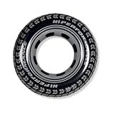 Boia Inflável Preta Imita Pneu 85cm