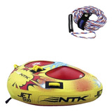 Bóia Para Reboque Inflável Jet Duo Nautika Cabo De Puxar