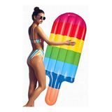 Boia Picolé Colchão Inflável 180cm Gigante Praia Piscina