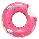 Boia Piscina Inflavel Rosquinha Grande Praia Criança Adulto 120cm