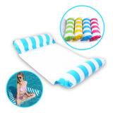 Boia Rede Piscina Cama Flutuante Inflável Adulto 