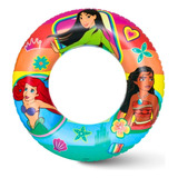 Bóia Redonda Inflável Piscina Menina Personagens Princesas
