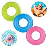 Boia Redonda Neon Inflável Moda Piscina Praia Verão Verde