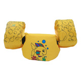 Boia Salva Vidas Infantil N Fura 20kg Pp Amarelo Peixe