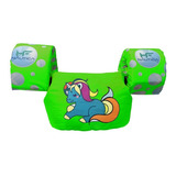 Boia Salva Vidas Infantil N Fura 20kg Pp Verde Unicórnio