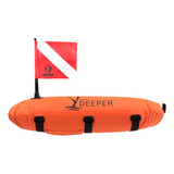 Bóia Torpedo Mergulho Pesca Sub Bandeira Cabo 20mt Fun Dive
