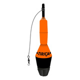 Bóia Torpedo Tiriça 36 Gramas Lastro Encapsulado Jr Pesca Cor Laranja