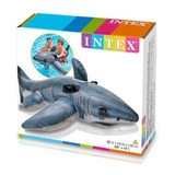 Boia Tubarão Branco Intex 1 73m X 1 07m
