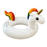 Boia Unicornio Gigante Piscina Inflável 120cm Adulto