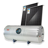 Boiler 200l Baixa Pressão 304 Apoio 2 Placas Solar 100x100