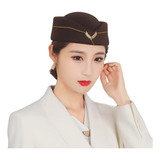Boina Aeromoça Casquete Cosplay Halloween Diâmetro 57 Cm