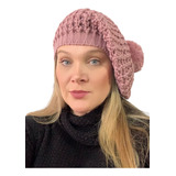 Boina Feminina Gorro De Lã Com Pompom Feitas No Brasil