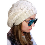 Boina Trança Gorro Beanie Touca Francesa Toca Feminina Viage