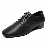 bokimd masculino sapatos danca salao couro preto tango salsa sapato personagem latino preto
