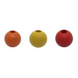 Bola 5cm Colorida P Terminal Cabo De Aço Reparo Kit 05 Un