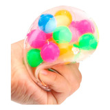 Bola Anti stress Squishy Mesh Ball Fidget Toy Apertar Slime