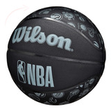 Bola Basquete Nba All Teams Black Tamanho 7 Idade 12 Anos Cor Preto
