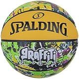 Bola Basquete Spalding Graffiti Amarelo